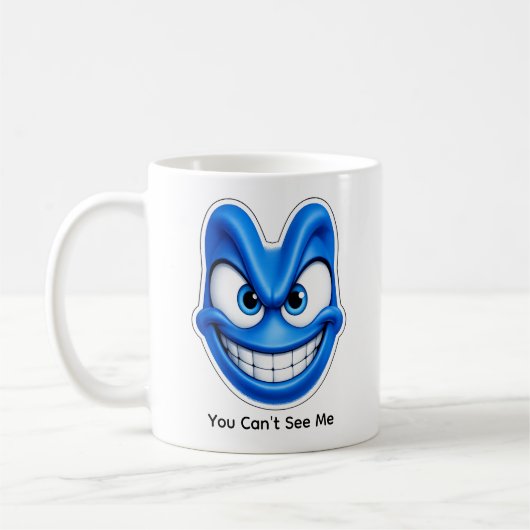 MUG - Du kannst mich nicht sehen Kaffeetasse (Links)