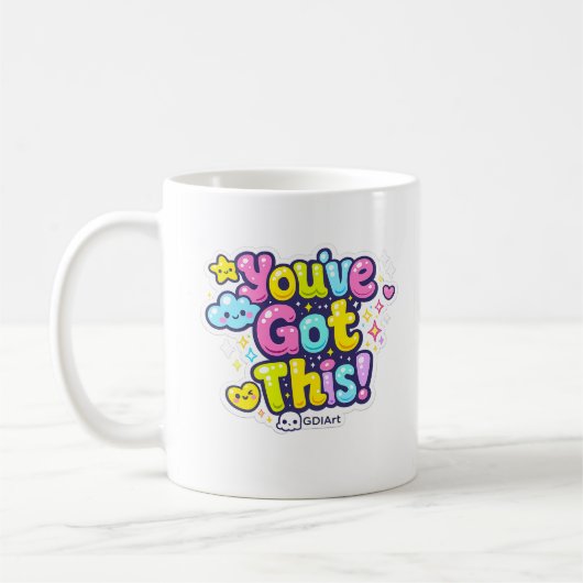 MUG - Du schaffst das Kaffeetasse (Links)