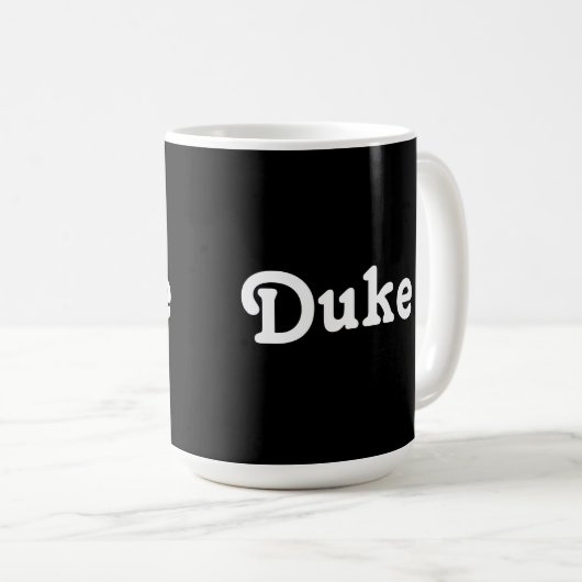 Mug Duke Kaffeetasse (VorderseiteRechts)
