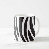 Mug Effect African Zebra. Natur und Minimalismus Kaffeetasse (VorderseiteRechts)