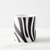 Mug Effect African Zebra. Natur und Minimalismus Kaffeetasse (Mittel)