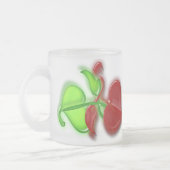 Mug - Entertwined Leaves Mattglastasse (Links)