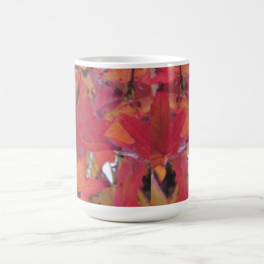 Mug - Fall Leaves Kaffeetasse (Mittel)