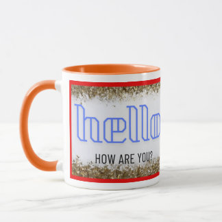 Mug. Farbe für Papa Tasse