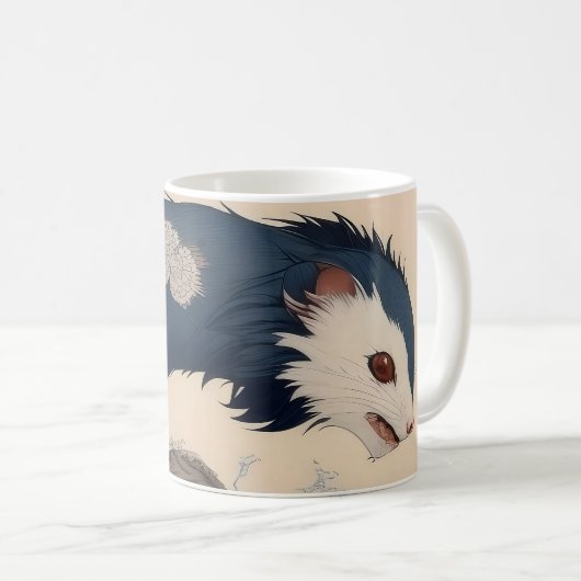 Mug  -  Ferret - Japan Kaffeetasse (VorderseiteRechts)