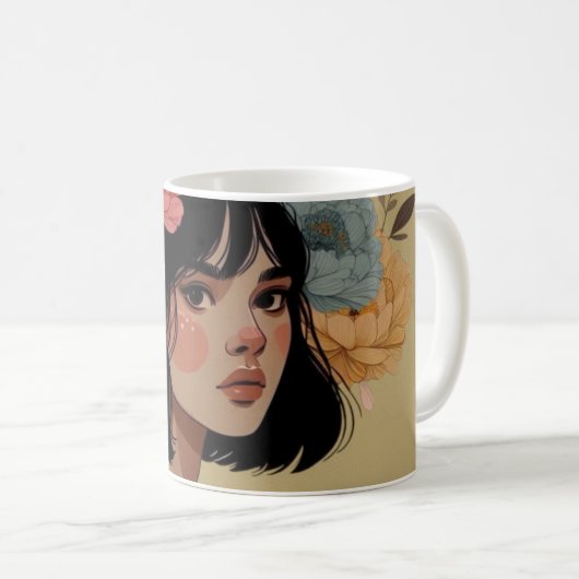 Mug Flora Mystica Kaffeetasse (VorderseiteRechts)