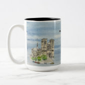 Mug: Flying Joanna and Grace Cathedral Zweifarbige Tasse (Links)