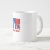 Mug for American Independence Day Jumbo-Tasse (Vorderseite Rechts)