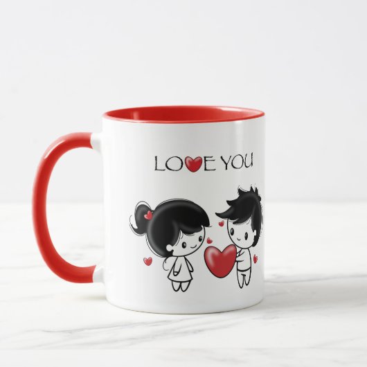 Mug for lovers tasse (Links)