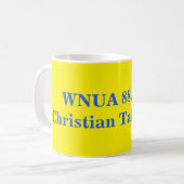 Mug for WNUA 88.5 FM, Williamstown, Kentucky Kaffeetasse (Vorderseite Links)