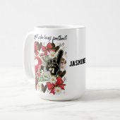 mug for women/girls football fans kaffeetasse (Vorderseite Links)