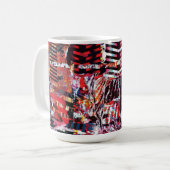 Mug – Fragmented Pulse Kaffeetasse (Vorderseite Links)