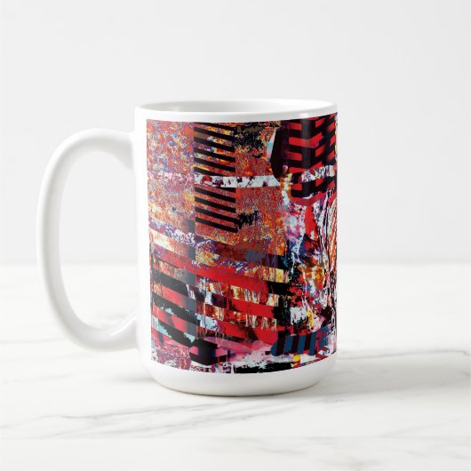 Mug – Fragmented Pulse Kaffeetasse (Links)