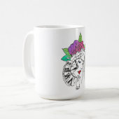 Mug-Frau-Uhr Kaffeetasse (Vorderseite Links)