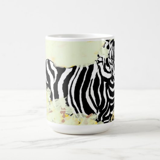 Mug : Freedom Of The Zebra Kaffeetasse (Mittel)
