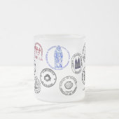 Mug Frostglas Saint James Way Mattglastasse (Mittel)