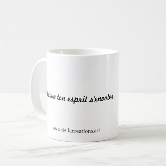 MUG "Fusion" Kaffeetasse (Vorderseite Links)