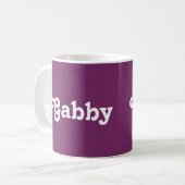 Mug Gabby Kaffeetasse (Vorderseite Links)