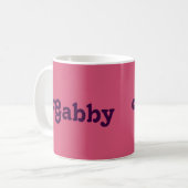 Mug Gabby Kaffeetasse (Vorderseite Links)