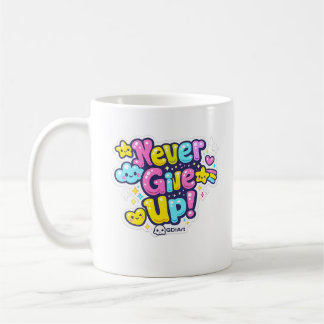 MUG - Gib niemals auf Kaffeetasse