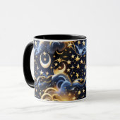 Mug - Glowing Luna Celestial Moon Tasse (Vorderseite Links)