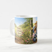 Mug - Grandma Gardening Where Love Grows Kaffeetasse (Vorderseite Links)