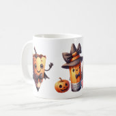 Mug Halloween Spécial École – Idéal pour les Profe Kaffeetasse (Vorderseite Links)