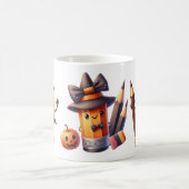 Mug Halloween Spécial École – Idéal pour les Profe Kaffeetasse (Mittel)