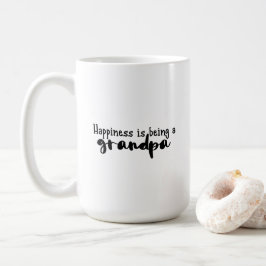Mug - Happiness Is Being A Grandpa Kaffeetasse