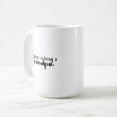 Mug - Happiness Is Being A Grandpa Kaffeetasse (Vorderseite Links)
