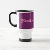 Mug Heather Reisebecher (Links)