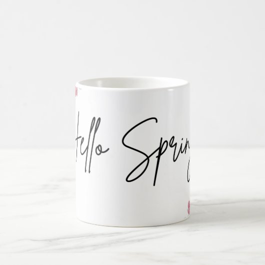 Mug Hello spring Kaffeetasse (Mittel)