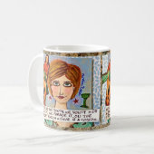 MUG-HERE IM SÜDEN VERSTECKEN WIR NICHT VERRÜCKTES KAFFEETASSE (Vorderseite Links)