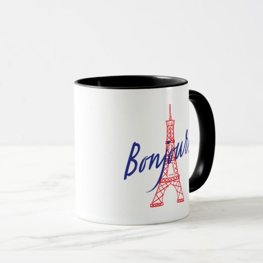 Mug Hi Paris! Tasse (VorderseiteRechts)