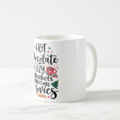 Mug-Hot Chocolate Cozy Christmas Vibes Collection Kaffeetasse (VorderseiteRechts)