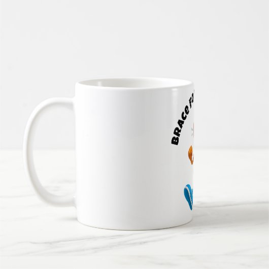 Mug Hotdog Emergency Incoming! Kaffeetasse (Links)
