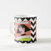 MUG-HOW ÜBER EINE NETTE SCHALE VON OBEN KAFFEETASSE (Vorderseite Links)