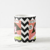 MUG-HOW ÜBER EINE NETTE SCHALE VON OBEN KAFFEETASSE (Mittel)