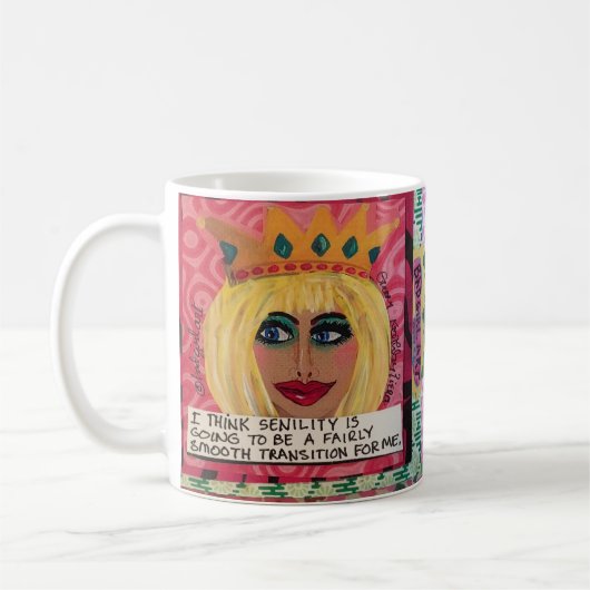 MUG=I DENKEN, DASS ALTERSSCHWÄCHE EIN ZIEMLICH KAFFEETASSE (Links)