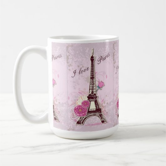 Mug/I Liebe Paris Kaffeetasse (Links)