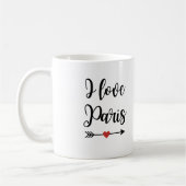 Mug "I Love Paris" Kaffeetasse (Links)