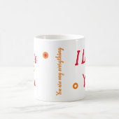 Mug I Love You Kaffeetasse (Mittel)