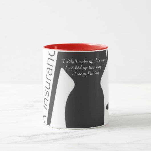 Mug. "Ich habe nicht so geweckt, ich habe das hier Tasse (Zentrum)