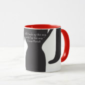 Mug. "Ich habe nicht so geweckt, ich habe das hier Tasse (VorderseiteRechts)
