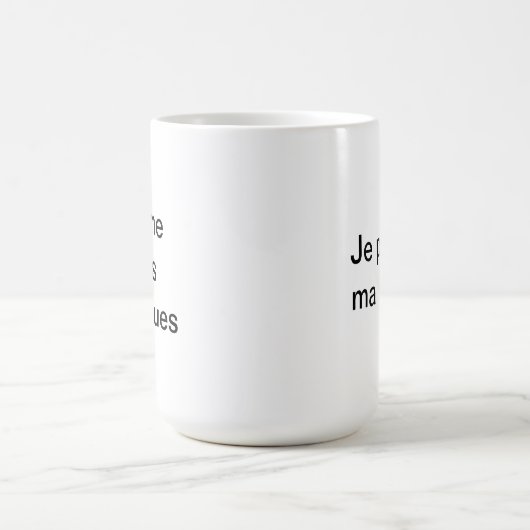 Mug Ich liebe meine Kollegen, ich bevorzuge meine  Kaffeetasse (Mittel)