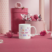 Mug in my girl mom era CRAYON Kaffeetasse
