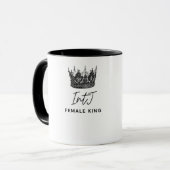 Mug Intj Female King Tasse (Vorderseite Links)