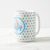 Mug/It ist ein Junge mit Tupfen Kaffeetasse (VorderseiteRechts)