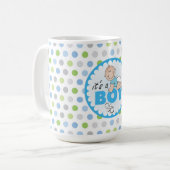 Mug/It ist ein Junge mit Tupfen Kaffeetasse (Vorderseite Links)