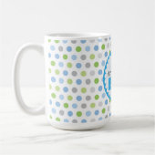 Mug/It ist ein Junge mit Tupfen Kaffeetasse (Links)